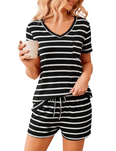 Ekouaer Women's Pajama Set