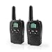 Produktbild TronicXL Profi Mini Walkie Talkie Set 10 km Reichweite PMR Funkgerät Funkgeräte mit Akkus 8 Kanal VOX Gürtel Clip Funksprechgeräte Funksprechgerät Handfunkgeräte wiederaufladbarer Akku USB