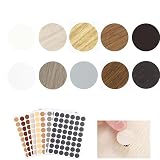 540 pegatinas adhesivas para tapa de agujero de tornillo de madera para muebles, 10 colores, impermeables, tapas de PVC...