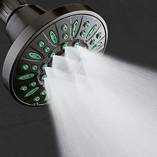Cabezal de ducha AquaDance 6 ajustes con protección antiobstrucción miniatura 5