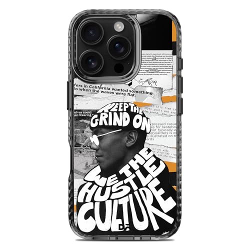 Image of DailyObjects We The Hustle Cultre Stride 2.0 Magnetic Case Cover Compatible with iPhone 16 Pro Max | Wireless Charging Slim Back Cover | 2 Layer Edge Protection & Shockproof