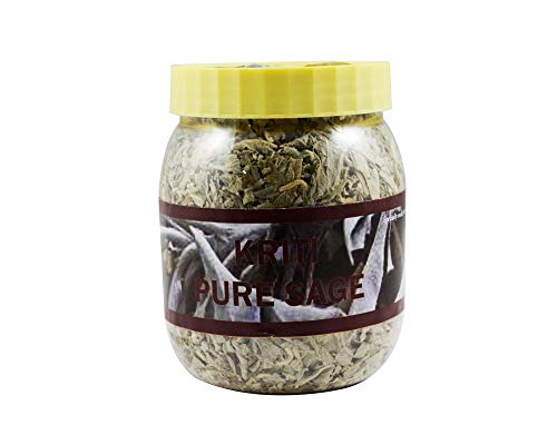 KRITI CREATIONS Pure Sage Leaves Removes Negativity,140 Grams