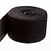 Ninepeak Nylon One-Wrap Self Gripping Strap, Hook & Loop Fastening Tape, 5' Length, Black (2" Width)