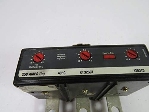 KT3250T 250A 3Pole Thermal Magnetic Circuit Breaker Trip Unit
