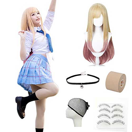 AG-TOP 喜多川 海夢 コスプレ衣装【ウィッグ付き】アニメ コスプレ 喜多川 海夢 きたがわ まりん コスチュ...