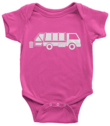 Threadrock Baby Garbage Truck Infant Bodysuit