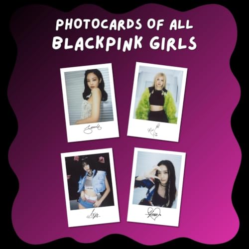 Image of Funk You Store Kpop Blink Photocards | Kpop Lomo Cards (Set of 35) Inspired by Black Pink | Born Pink Scannable Music Codes Photocards for Phone Accessories, Bedroom, Office, Living room, Dorm room