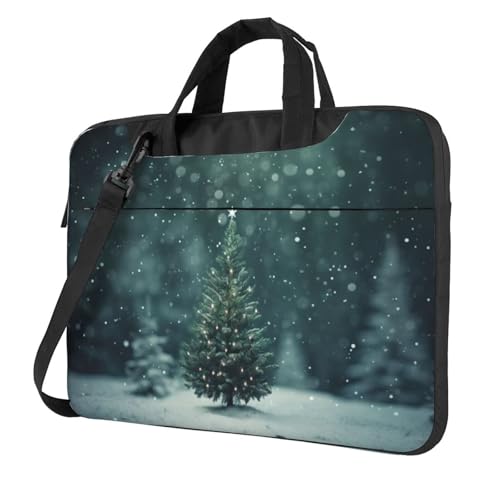 Sacoche ordinateur 13 pouces antichoc verte protégez votre pc Noël