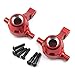 Yeah Racing TATT-037RD Alum Front Steering Knuckle Set Red : Tamiya TT-01/ TT-01E
