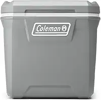 Caixa Térmica com Rodas 65QT 62L Silver Coleman
