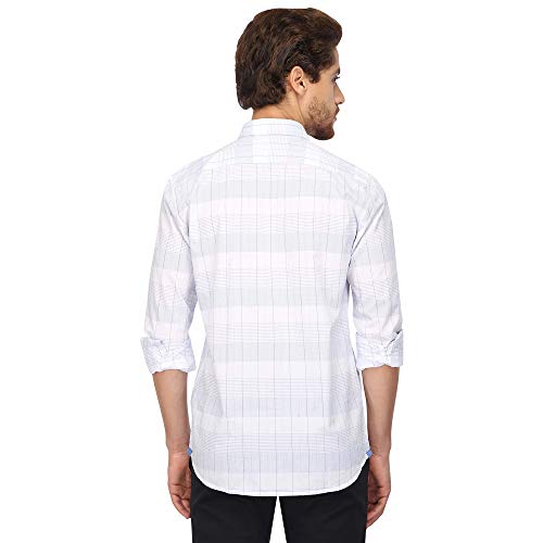 Image of Parx Mens Checked Casual Shirt