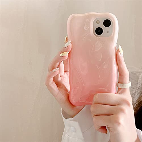 Coque silicone souple iPhone 13 Pro Max antichoc wave frame vert