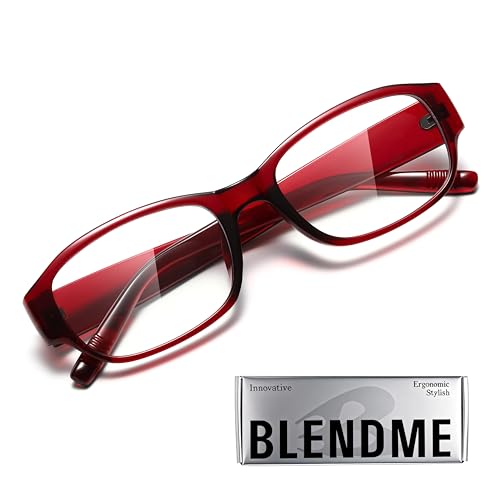 Image of Wide Rectangle Blue Light Glasses for Woman Reduce Eyestrain for Gaming /Computer /Screen