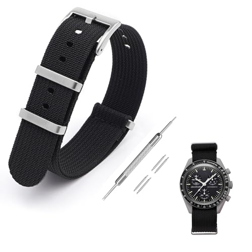 [Jumpsunfun] 20mm voh for Omega X Swatch Speedmaster MoonSwatch IKƃXEHb` Xs[h}X^[ [XEHb`p ~^[iCvxg ubN