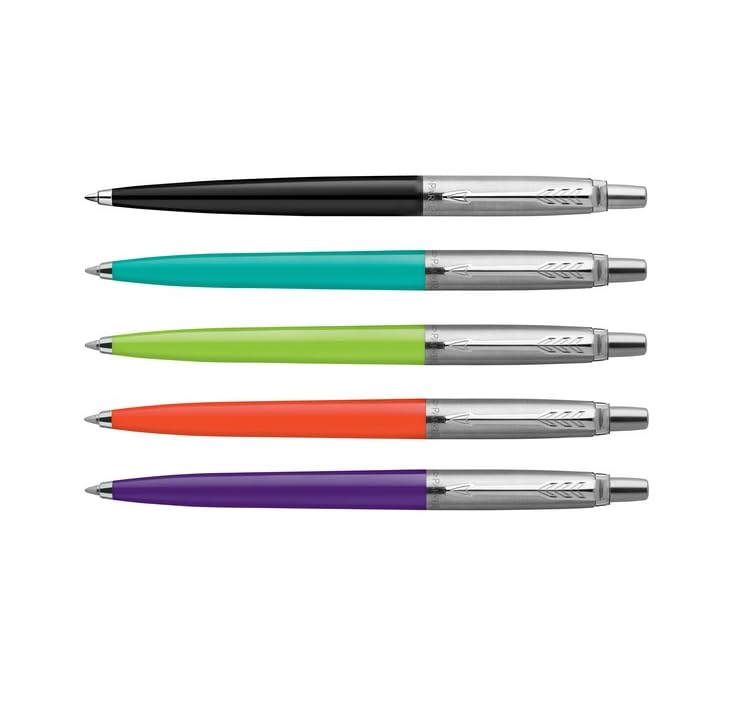 Parker originals 80s retrowave ballpoint pens set in 5 limited edition assorted colours
