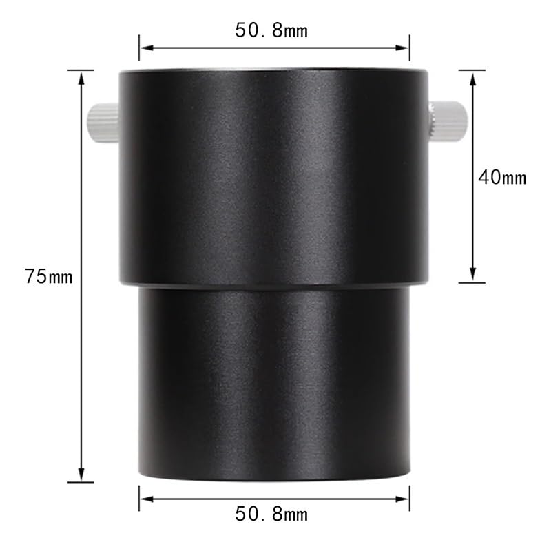 Tubo de extensión para telescopio de 2 pulgadas: Solución al enfoque corto de 40 mm 2