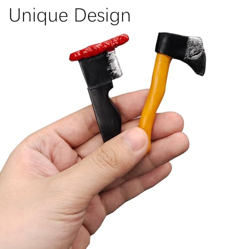 Imán Decorativo Hacha 3D para Refrigerador Pequeño miniatura 2