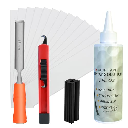 CRESTGOLF Golf Grip Kits for Regripping Golf Clubs- All-in-One 13 PCS Golf Grip Tape (5cm*25cm), Solvent, Grip Tape Remover,Hook Blade & Rubber Vise Clamp | Pro Regripping Tools Secure Replacement