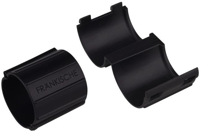 Accessoire de montage Fränkische Rohrwerke 25998020 noir en lot de 100 pièces pour gaines