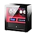 Produktbild Feixunfan Watch Winder Automatische mechanische Uhr Winder Box Uhren Lagerung Dispaly Fall mit 4 Winding Spaces und 5 Storages für mechanische Uhr (Color : Red, Size : One Size)