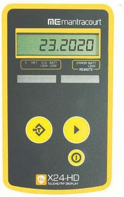 MantracourtATEX/IECEx Handheld Telemetry Display (X24-HD)