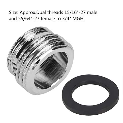 Adaptador de válvula fregadero para grifo de cocina y manguera de jardín 7