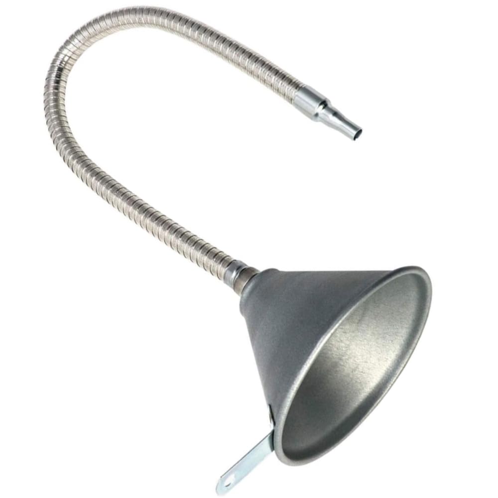 Embudo Riloer, embudo de aceite flexible para coche, embudo universal para gasolina y combustible de coche con filtro, embudo de combustible para lata de aceite, embudo de gasolina