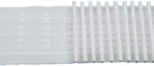 Rufflette Regis Supreme Tape Roll Bagged, Synthetic, White, 15 x 8.4 x 15 cm