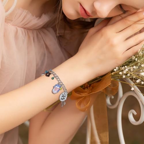 Music Bracelet Singer Fans Gifts Stainless Steel Sour Bracelets Jewelry For Women4