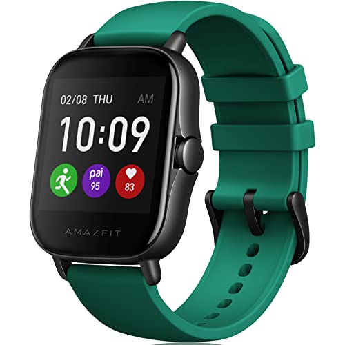 Gofl 20mm Correa para Amazfit Bip,Pulsera Impermeable Correas de Repuesto para Amazfit GTS,Pulsera de Reemplazo de Silicona Suave Compatible Amazfit GTS/Amazfit Bip/Amazfit Bip Lite/Amazfit GTR 42mm
