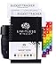 Budget Planner (Non-Dated), Finance Journal, Expense Tracker, and Bill Organizer - Monthly Budget Book Bundled with Cash Envelopes, Stickers, and a Pen (Black, 1 Year)
