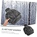 FOMIYES Warm Water Bag with Plush Cover Hot Water Bottle for Feet Warmer Refillable Leakproof Design Safe and Convenient for Use