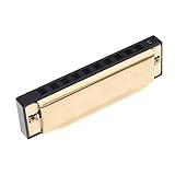 blues harp unterricht bern Decken-Material: Edelstahl ammoon Swan diatonische Mundharmonika 10 Löcher Blues Harp Mundharmonika Schlüssel des C-Reed-Instrument mit RS Golden