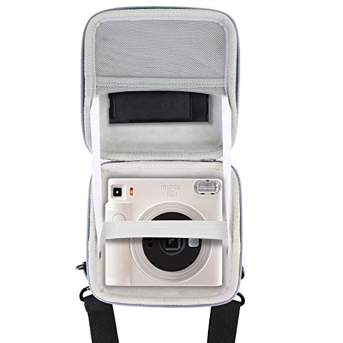 Aenllosi Funda Caso para Fujifilm instax Square SQ1 (Blanca)