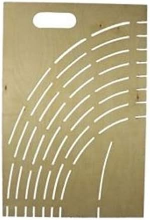 Beaver Board Stencil Pattern for Trapping and Fur Handling (1)