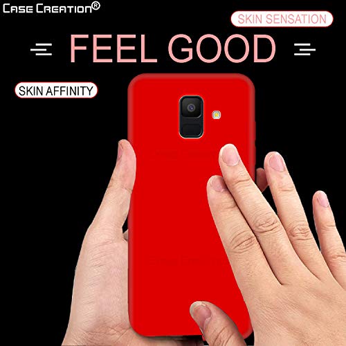 Image of Case Creation Luxurious OG Series for Samsung On6 Case Cover,Anti-Dirty Slim Case Frosted Matte Cute Candy TPU Raised Bezel (Splash of Color) Back Cover for Samsung Galaxy On6 -Wine Red