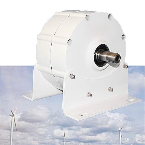 LwiftGal 12V 24V 48V Low RPM Permanent Magnet Generator,Gearless Permanent Magnet Generator for Wind Turbine Water Turbine Water Conservancy,500W-24V