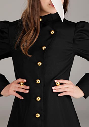 Disfraz de médico de la peste para niñas - Chaqueta con sombrero y máscara miniatura 5