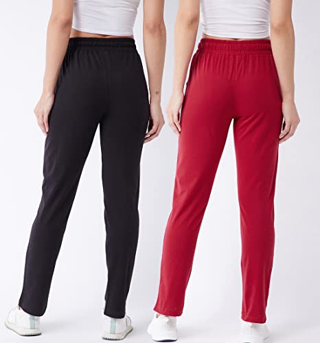 Image of Modeve Women Track Regular Fit Pants