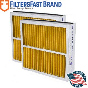 Filters Fast Compatible Replacement for Honeywell 16x25x5 Air Filter MERV 11 FC100A1029 Pleated AC Furnace Air Conditioner Filters Actual Size: 15.875 x 24.75 x 4.25, 2-Pack