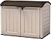 Keter Mülltonnenbox Store it Out Ultra, Holzoptik, Kunststoff, für 2X 360 Liter Mülltonnen, beige/braun