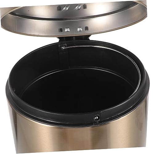 Cabilock caneca de basura metálica grande rectangular miniatura 3