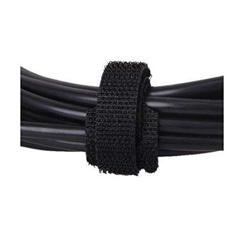 Abraçadeira Velcro para cabos 12 cm Preto - 180 unidades