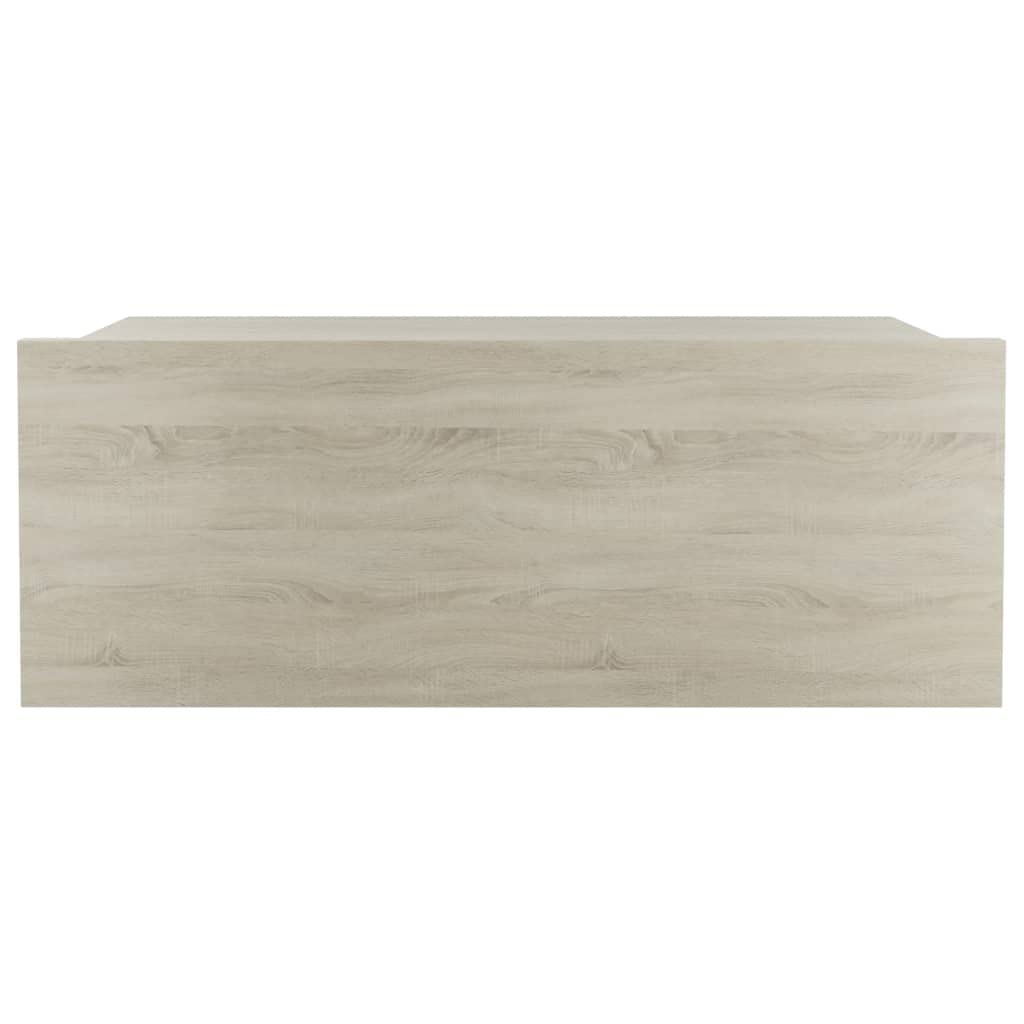 comodino camera da letto mobile camera da letto comodini camera Comodini Pensili 2 pz Rovere Sonoma 40x30x15 cm Truciolato Adatto a soggiorno, camera da letto, ufficio