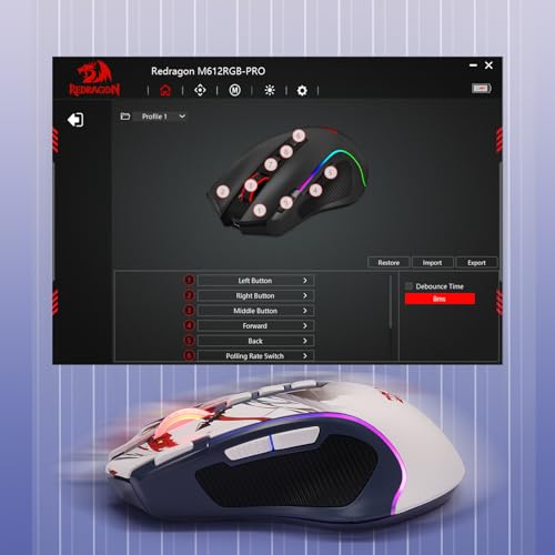 Redragon M612 Gaming Mouse - Image 9