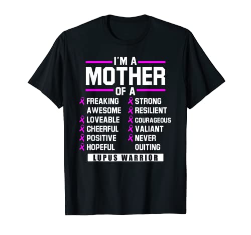 Lupus Madre Sobreviviente Guerrero Camiseta