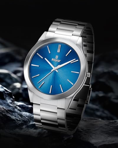 Image of Mens Watch,Minimalist Fashion Watches for Men Waterproof Quartz Watch Business Dress Men's Stainless Steel Watch -Best Gift for Mens