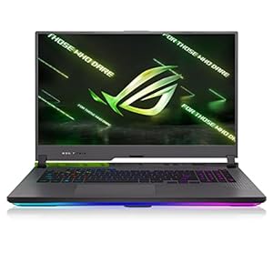 ASUS ROG Strix G17 (2022) Gaming Laptop, 17.3” 144Hz IPS FHD Display, NVIDIA GeForce RTX 3050 GPU, AMD Ryzen 7 6800H Processor, 16GB DDR5 RAM, 512GB SSD, RGB Keyboard, Windows 11, G713RC-RS73
