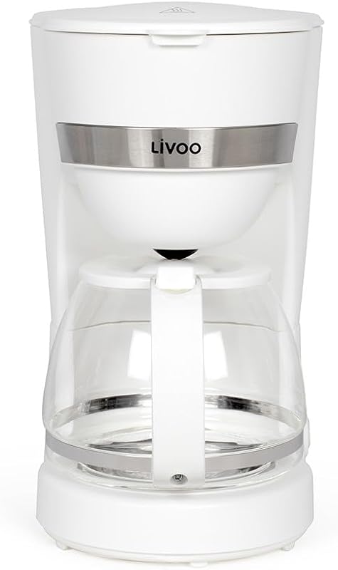 Livoo DOD200N Elektromos Kávéfőző 12 Csészés 1,25L 750W Fehér
