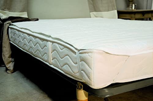 Surmatelas magnétique avec aimants - Bon Sommeil et Bien-être - Literie magnétique – Dimensions 140 x 190 cm
